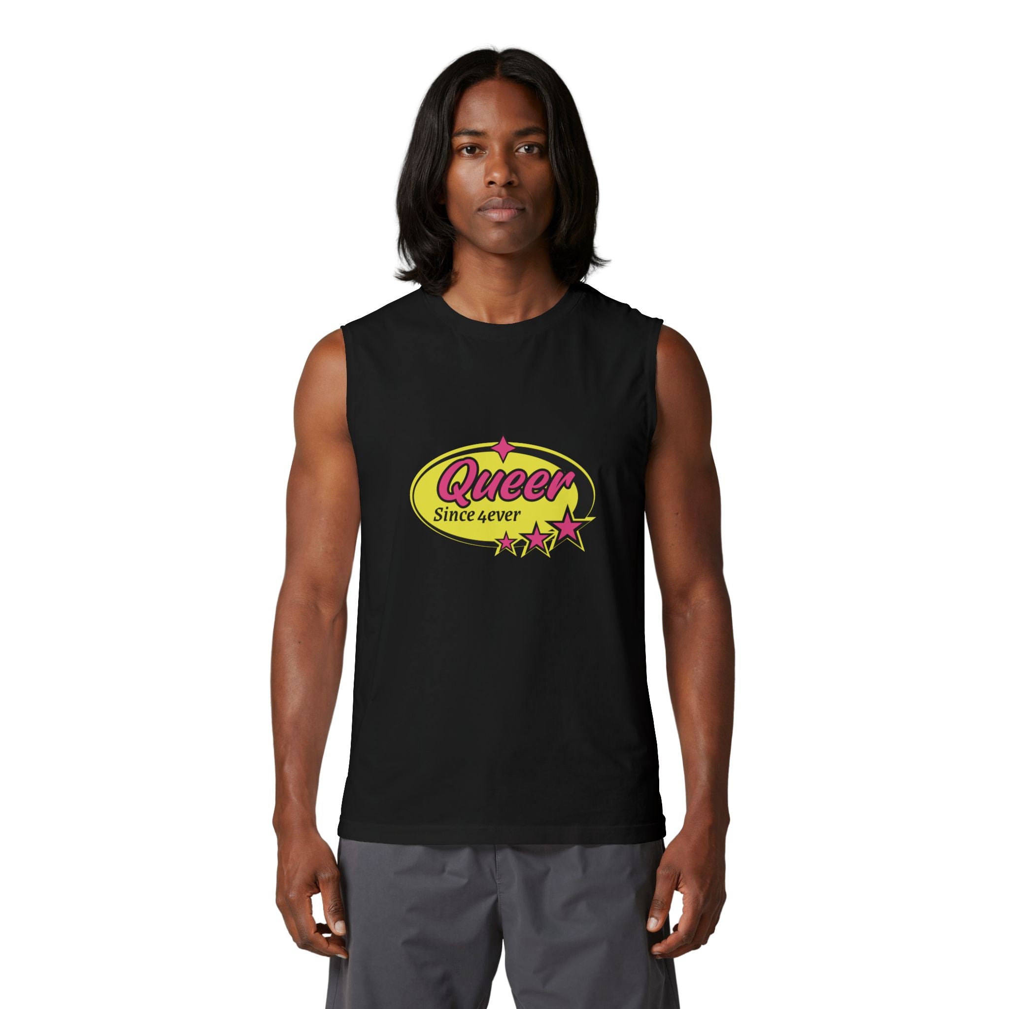Queer Unisex Jersey Muscle Tank