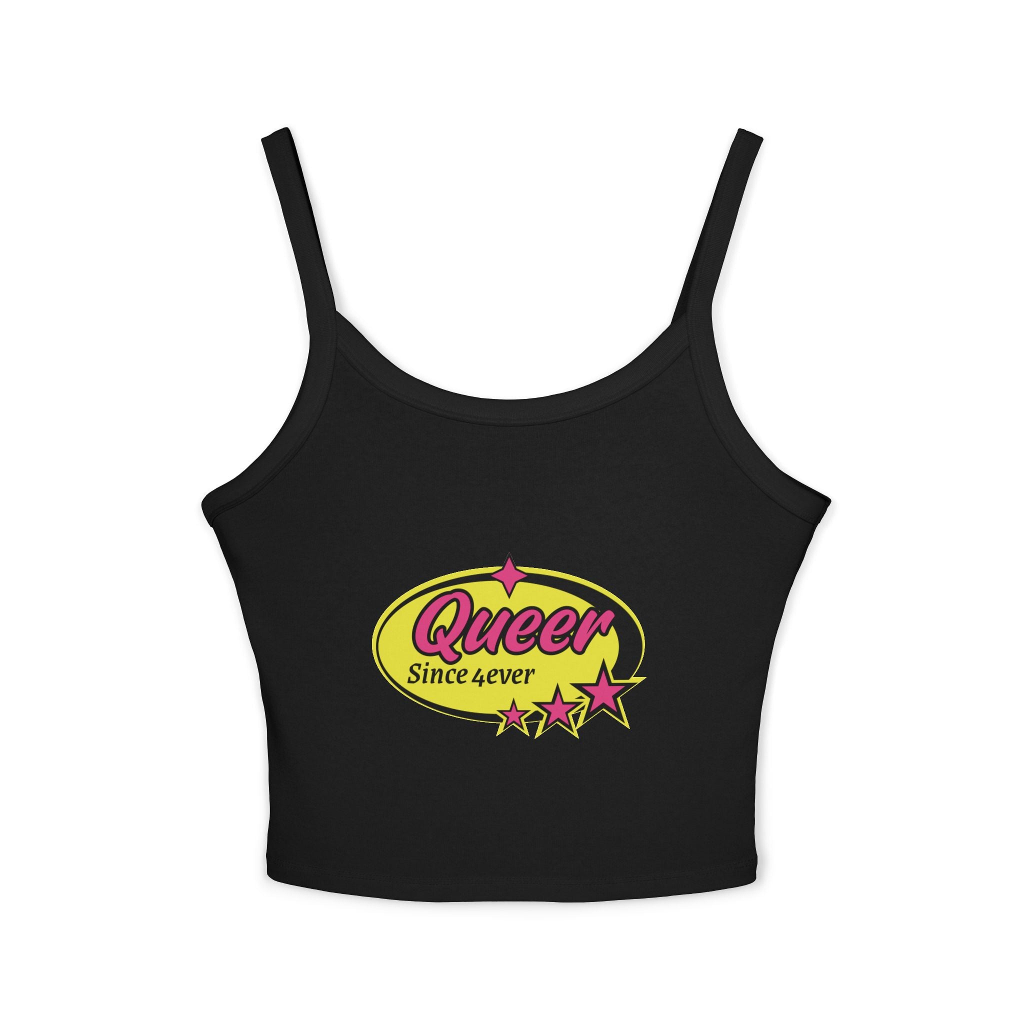 Queer Spaghetti Strap Tank Top