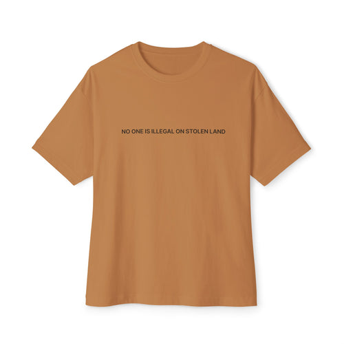 Daughter of Immigrants Unisex Oversized Boxy Tee